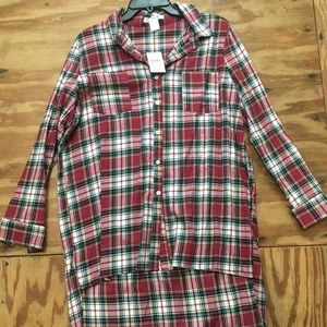 Long Flannel Jacket